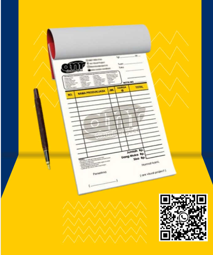 cetak bill untuk kafe jimbaran